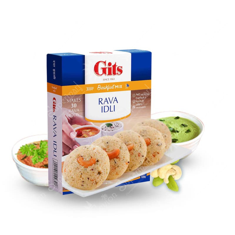 Gits Rava Idli Breakfast Mix 500g Gits
