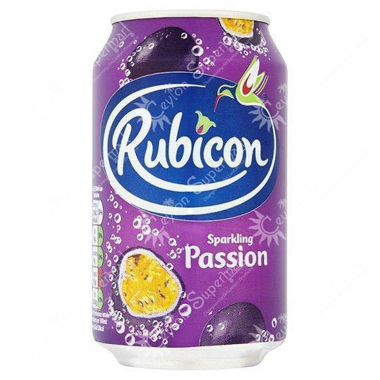 Buy Rubicon Passion Fruit Sparkling Juice Drink, 330ml from Ceylon