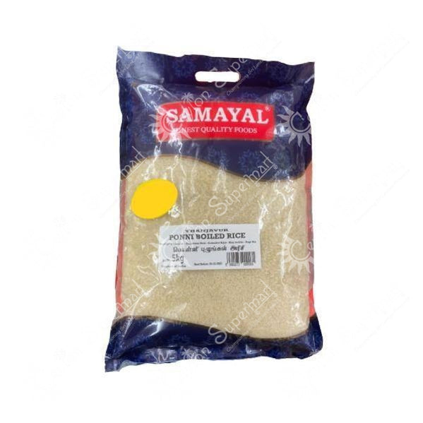 Samayal Ponni Boiled Rice, 5kg Samayal