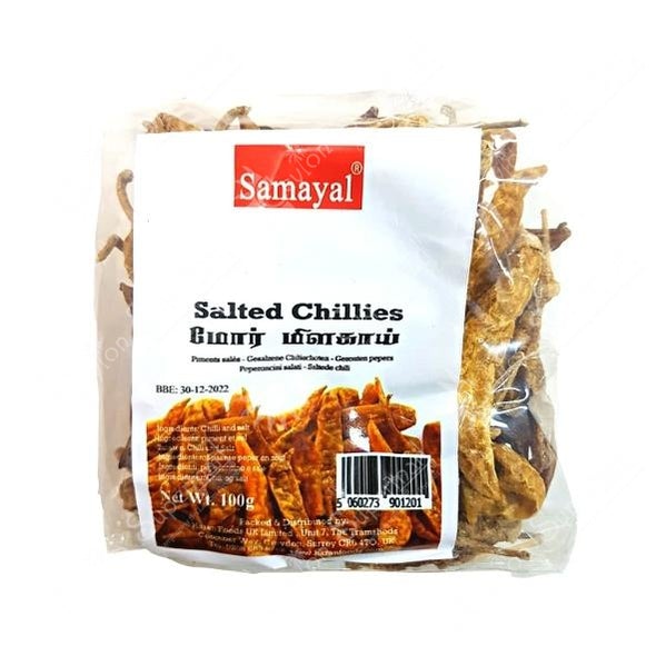 Samayal Salted Chillies, 100g Samayal