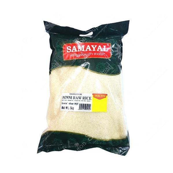 Samayal Thanjavur Ponni Raw Rice, 5kg Samayal