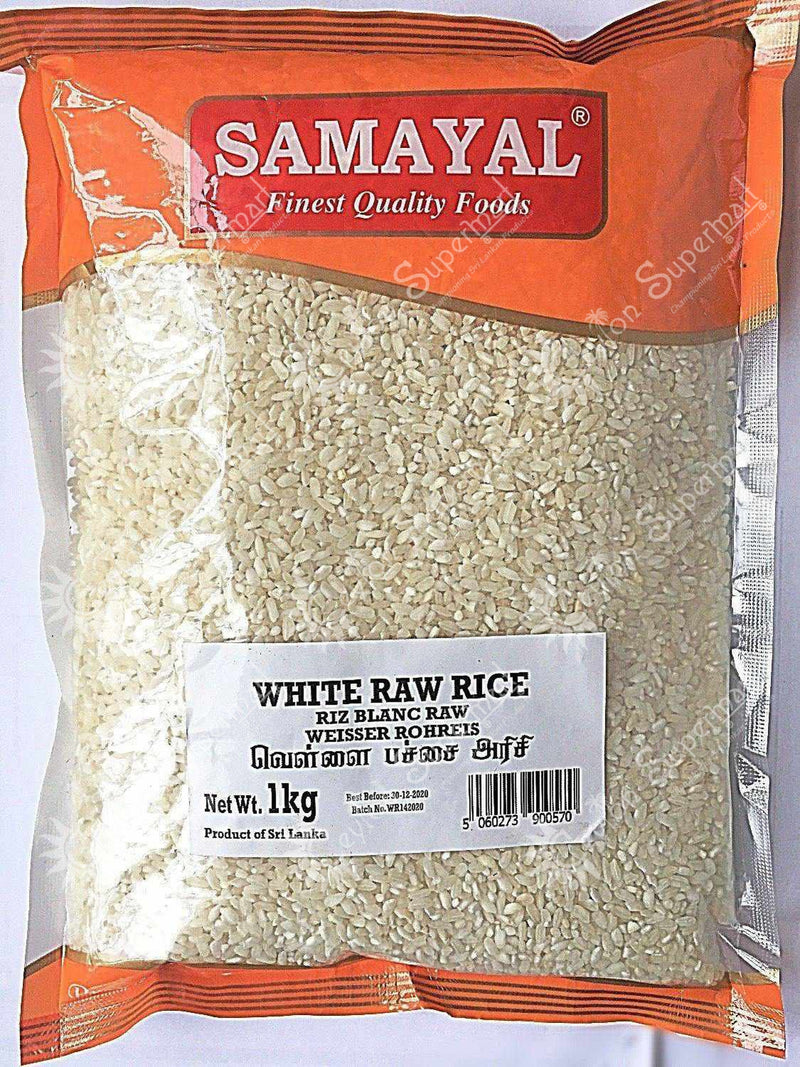 Samayal White Raw Rice, 1kg Samayal