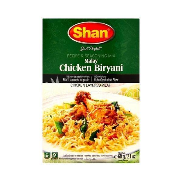 Shan Malay Chicken Biryani Mix, 60g Shan