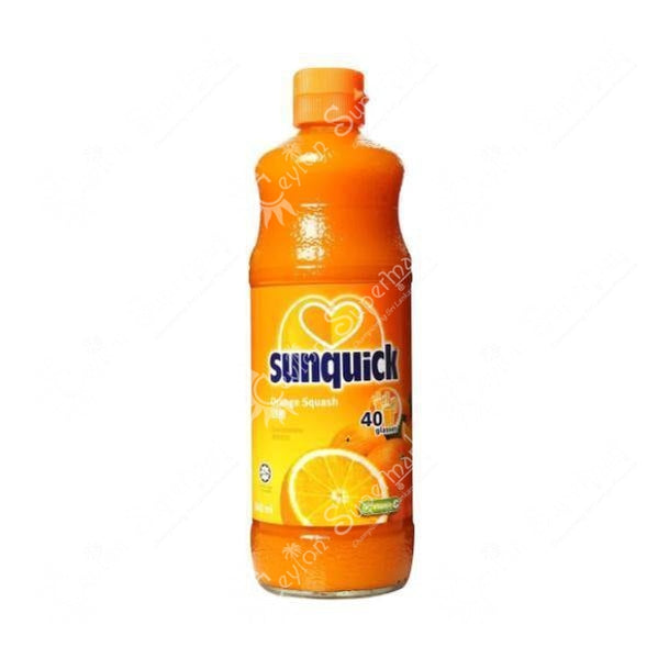 Buy Sunquick Orange Squash, 700ml from Ceylon Supermart in the UK & Europe