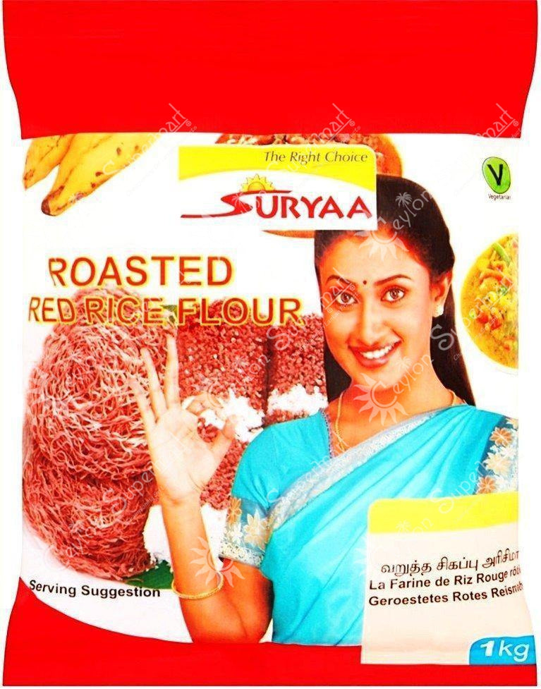 Suryaa Roasted Red Rice Flour, 1kg Suryaa
