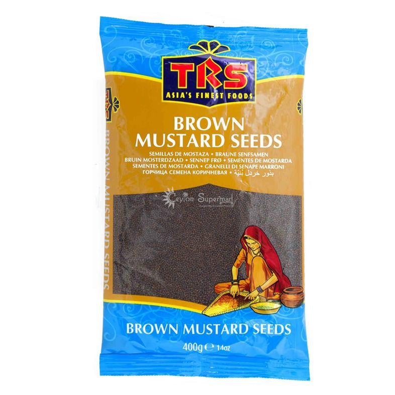TRS Brown Mustard Seeds, 400g TRS
