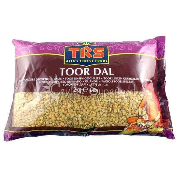 Buy TRS Toor Dal, 2kg from Ceylon Supermart in the UK & Europe