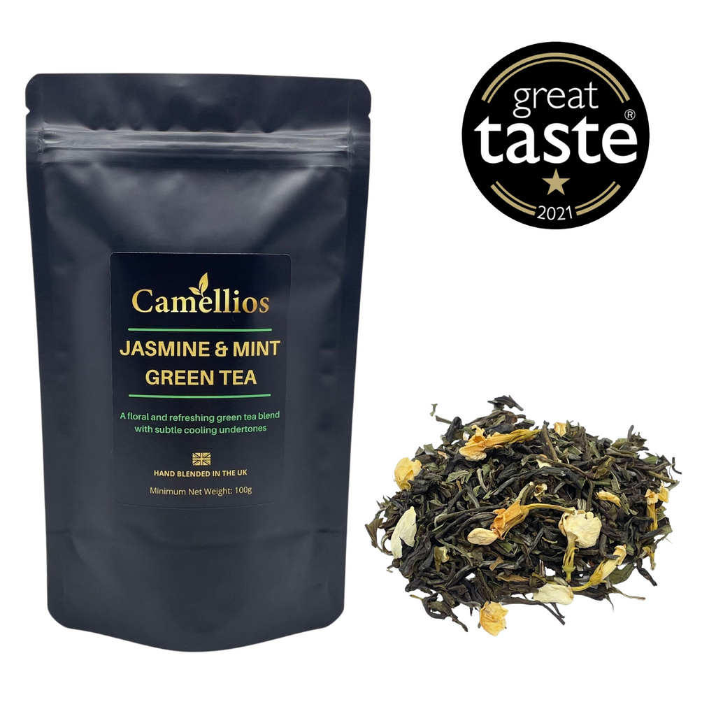 Jasmine & Mint Green Tea - Loose Leaf-1