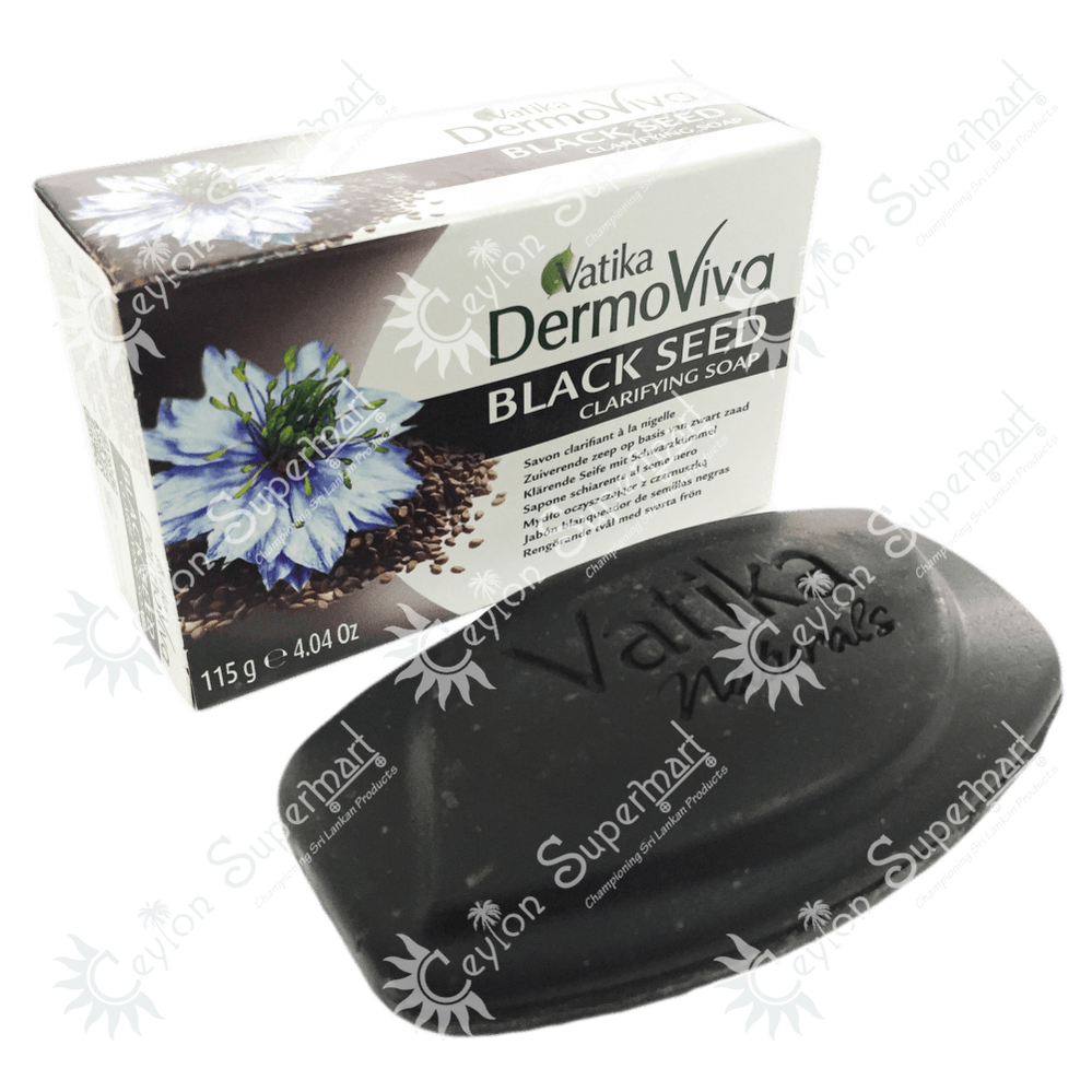 Dabur Vatika DermoViva Black Seed Soap, 115g Dabur