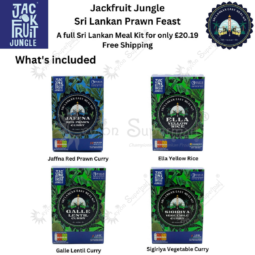 Jackfruit Jungle Sri Lankan Prawn Feast Easy Meal Kit Jackfruit Jungle Limited