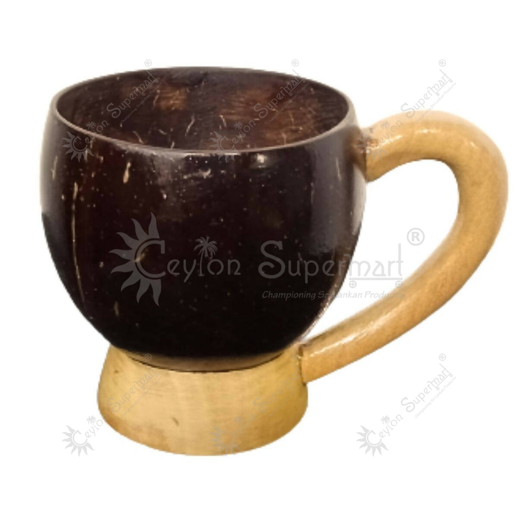 Coconut Shell Tea Mug |Mug Capacity 250ml E and E shop