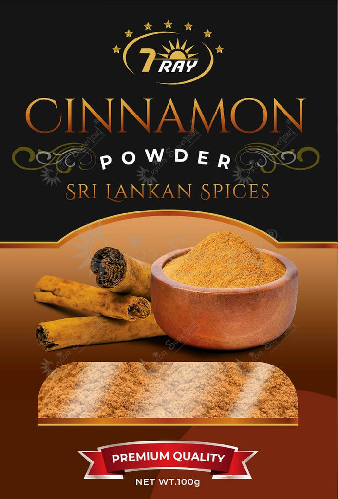 Senikma 7 Ray Cinnamon Powder - 100 g-Ceylon Supermart