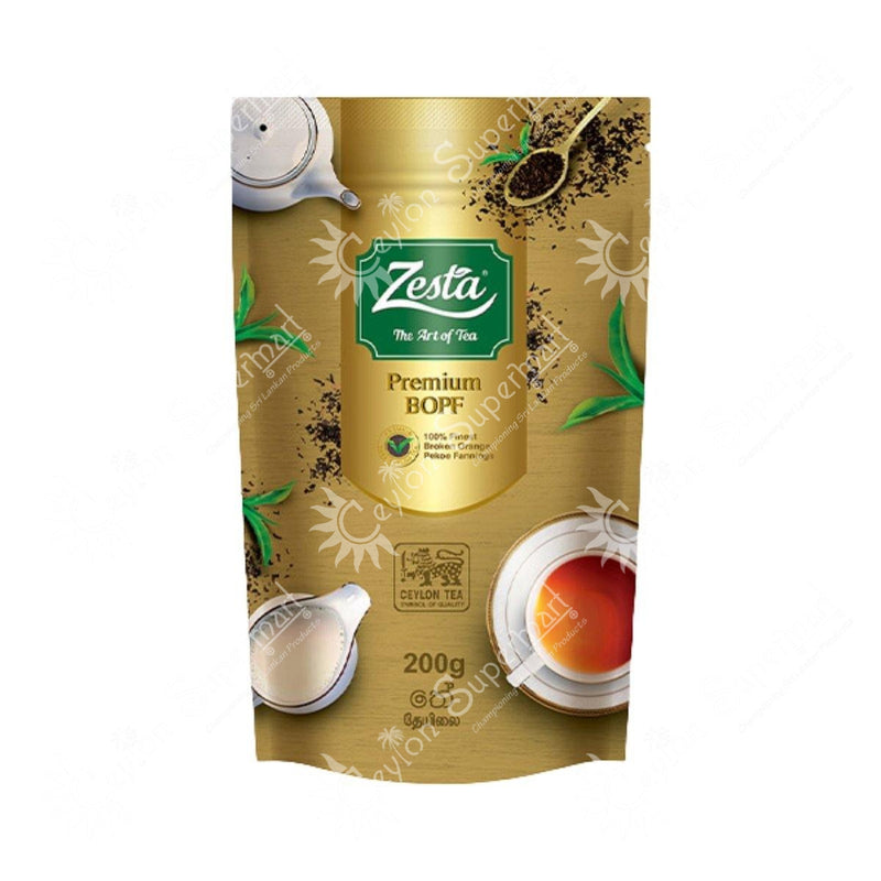 Zesta Ceylon Tea Premium BOPF Black Tea, 200g Zesta