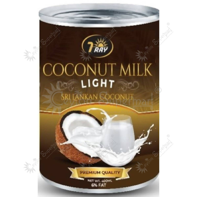Senikma 7 Ray Coconut Milk - 6 % Fat - 400 ml-Ceylon Supermart
