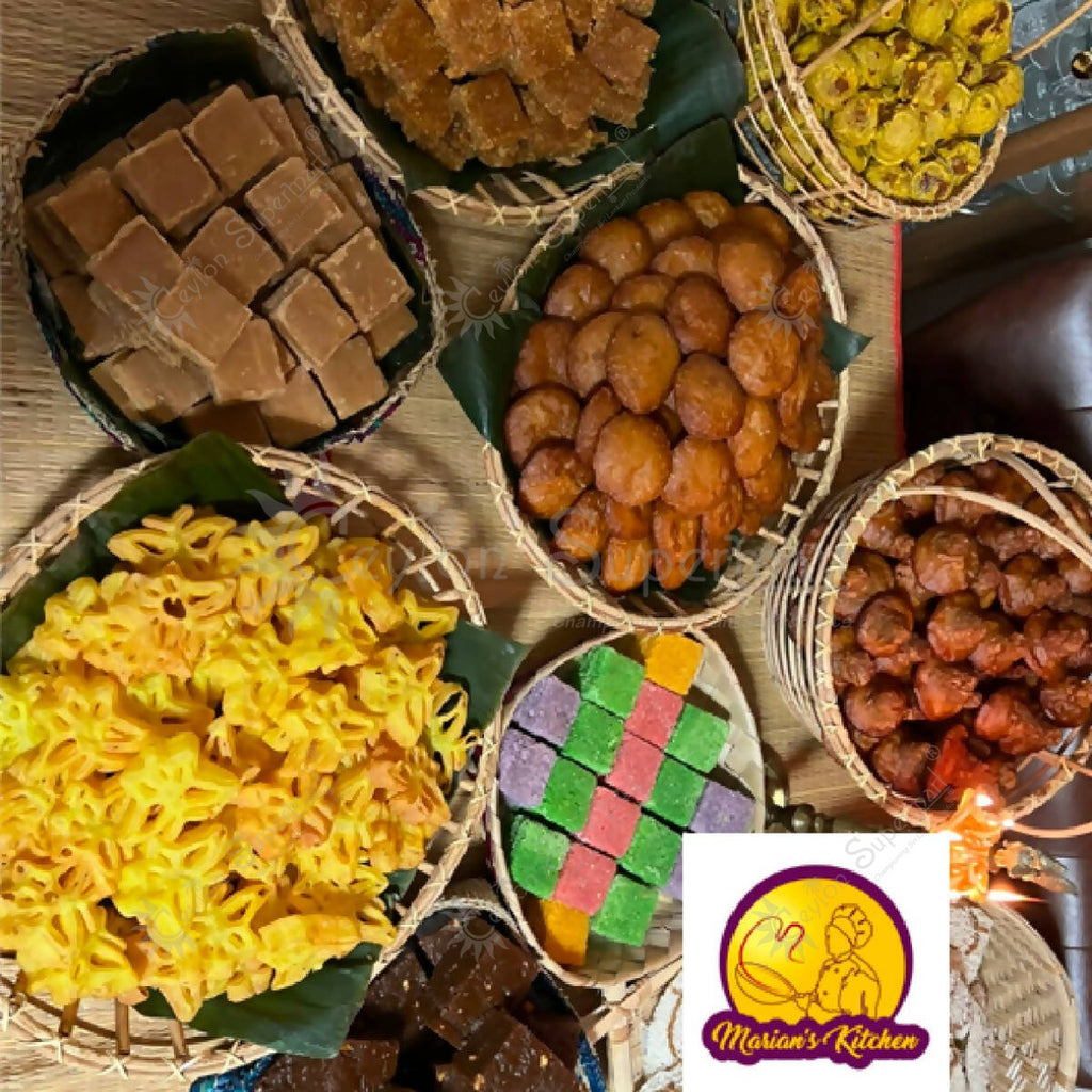 Sri Lankan New Year Sweet Hamper (Pre-Order for Late Dec Delivery Only)-Ceylon Supermart