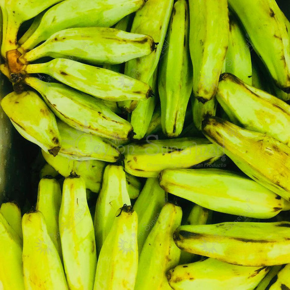 Fresh Ash Plantains | Cooking Banana | Approximate Weight 500g Ceylon Supermart